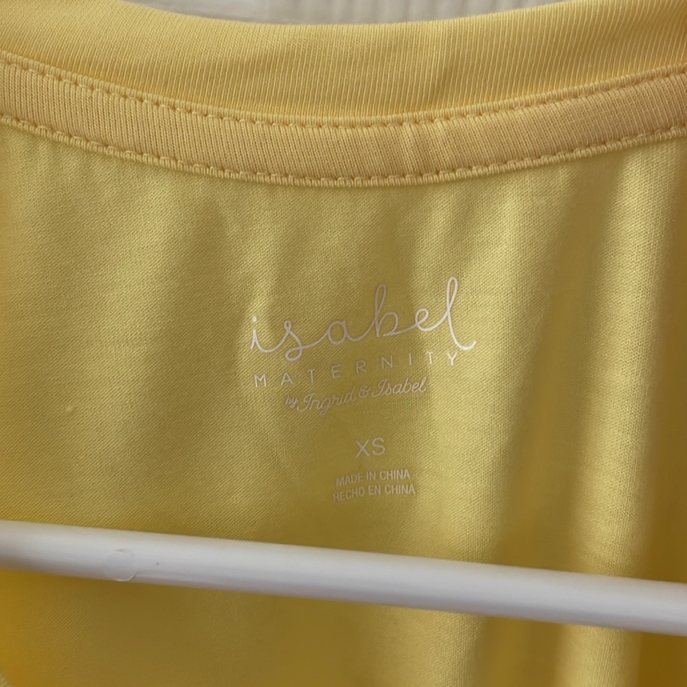 🌹 NWT Isabel maternity Hello Baby top size xs - Picture 7 of 9